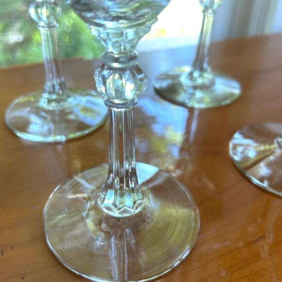 Vintage Libbey Stardust Martini Glasses Set of 4 – 6.5 oz - Picture 7 of 11